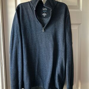 Quarter Zip up Crew neck pull over